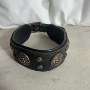 Leather Dog Collar Large